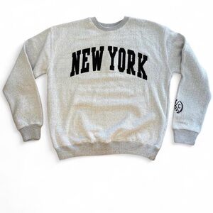 Gray New York Collegiate Sweatshirt